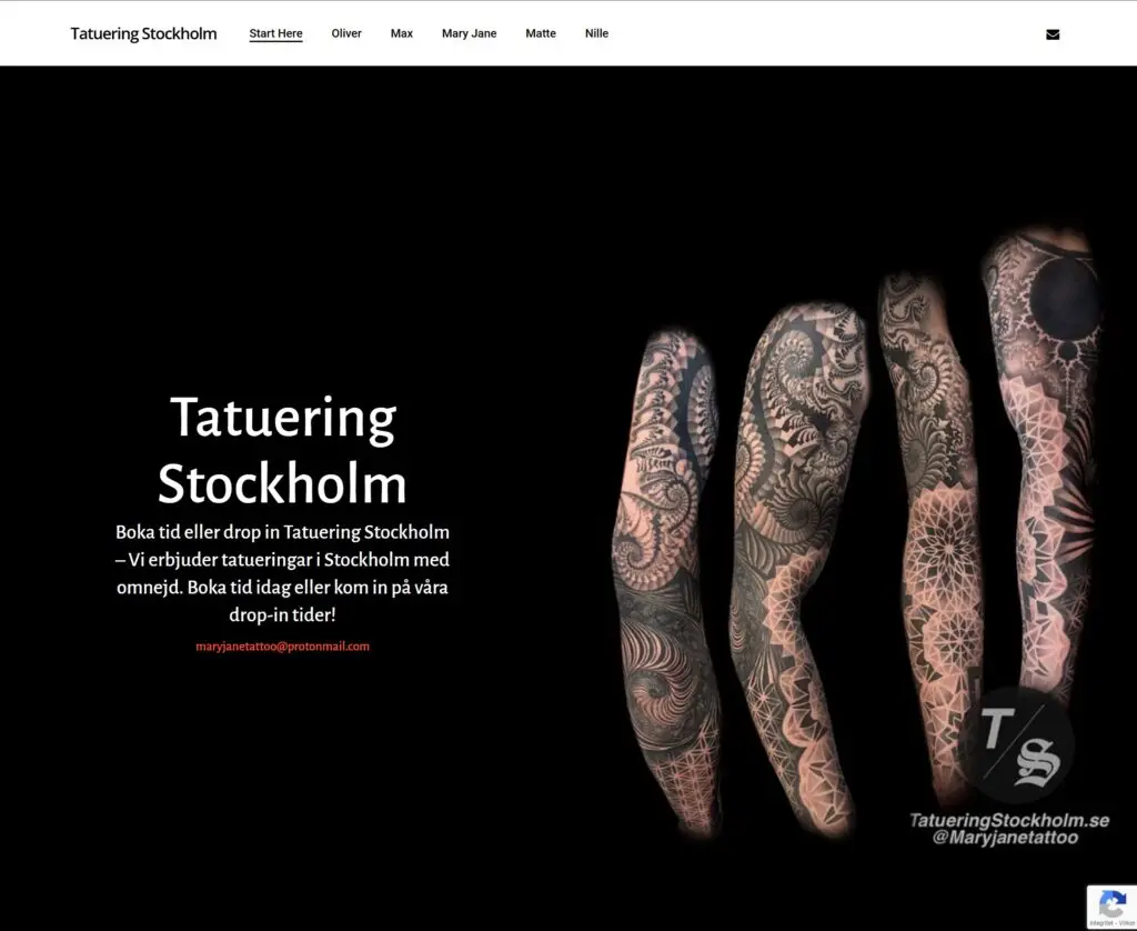 tatuering stockholm